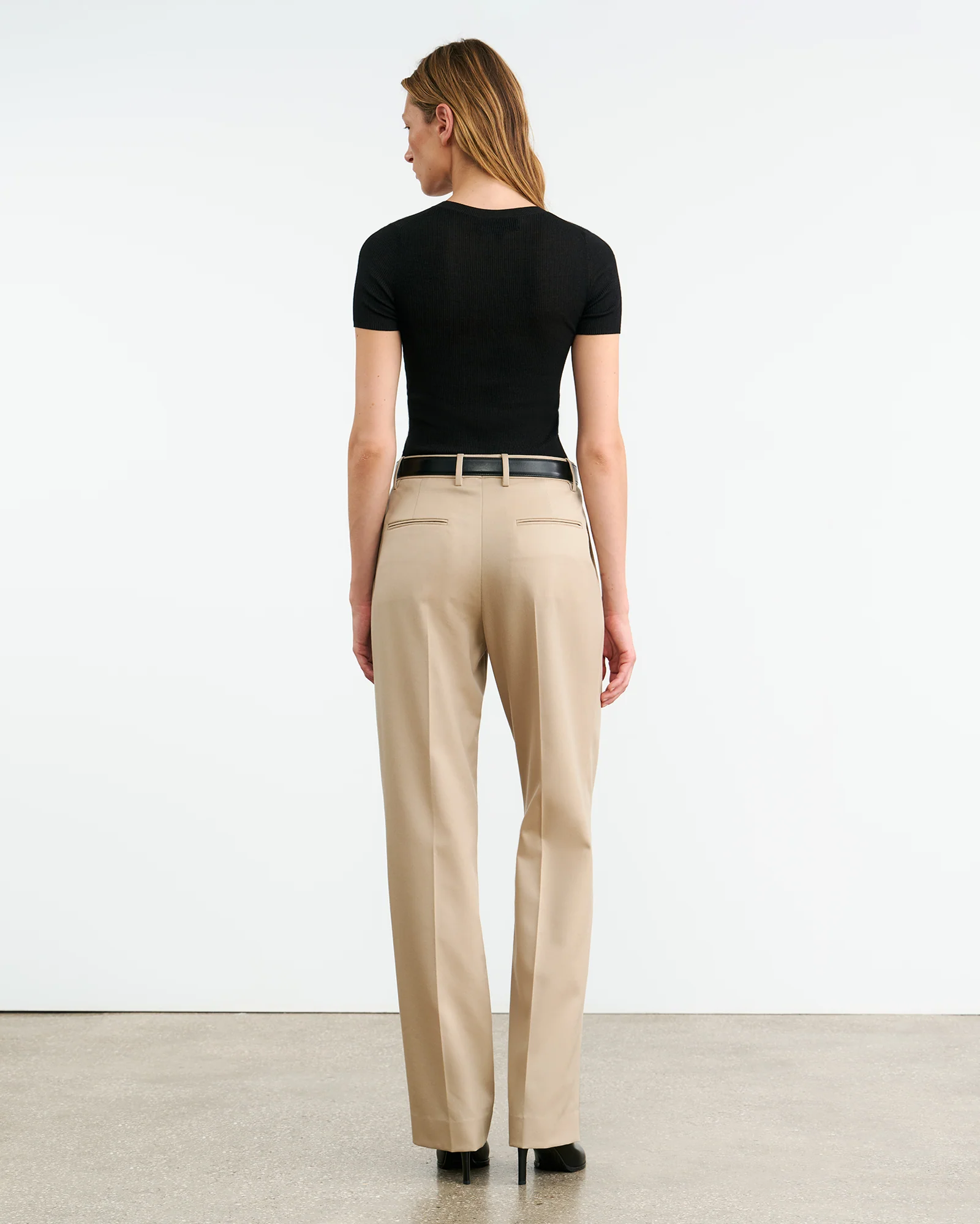 HETTIE SILK KNIT TEE - Image 5