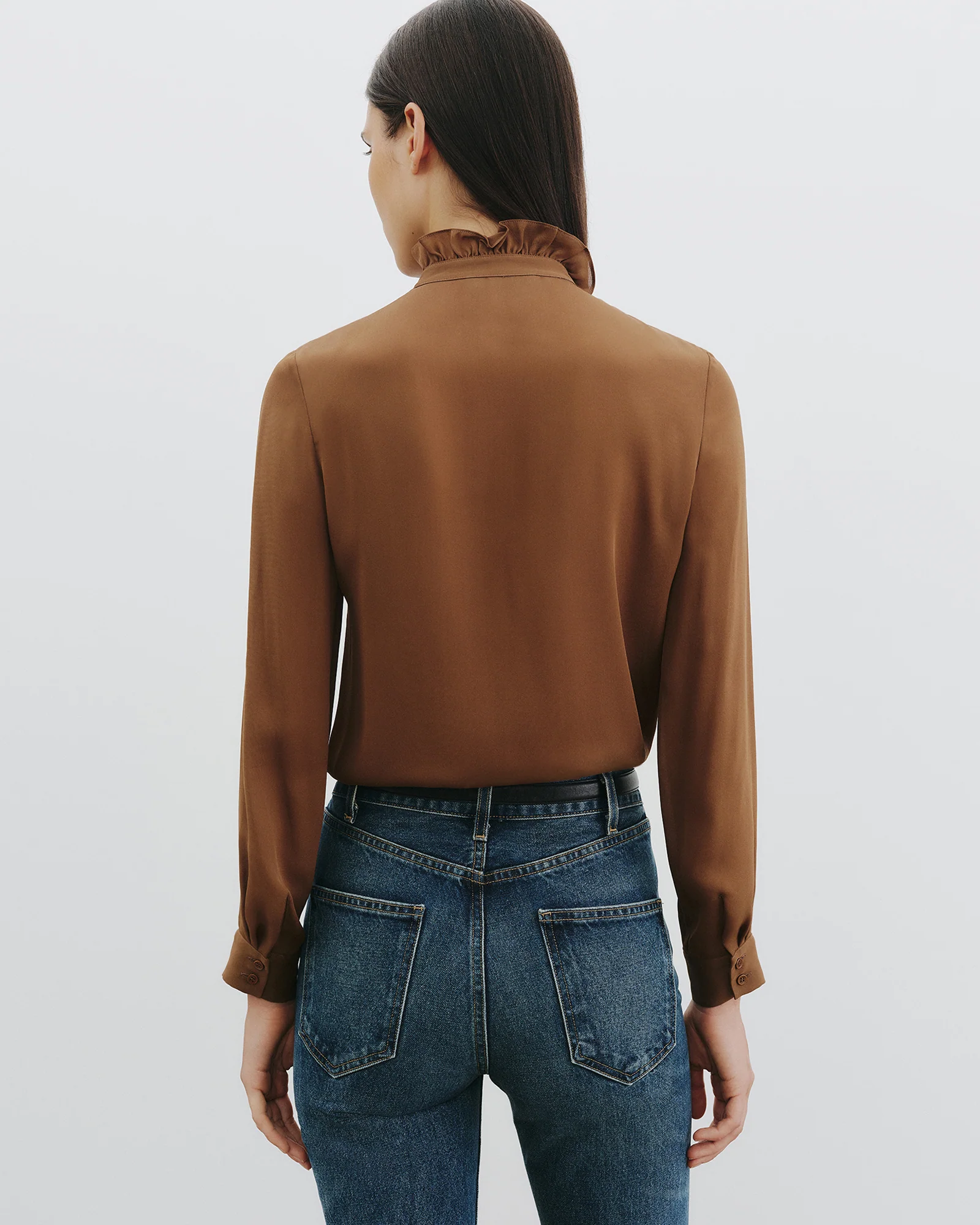 LILY SILK BLOUSE - Image 4