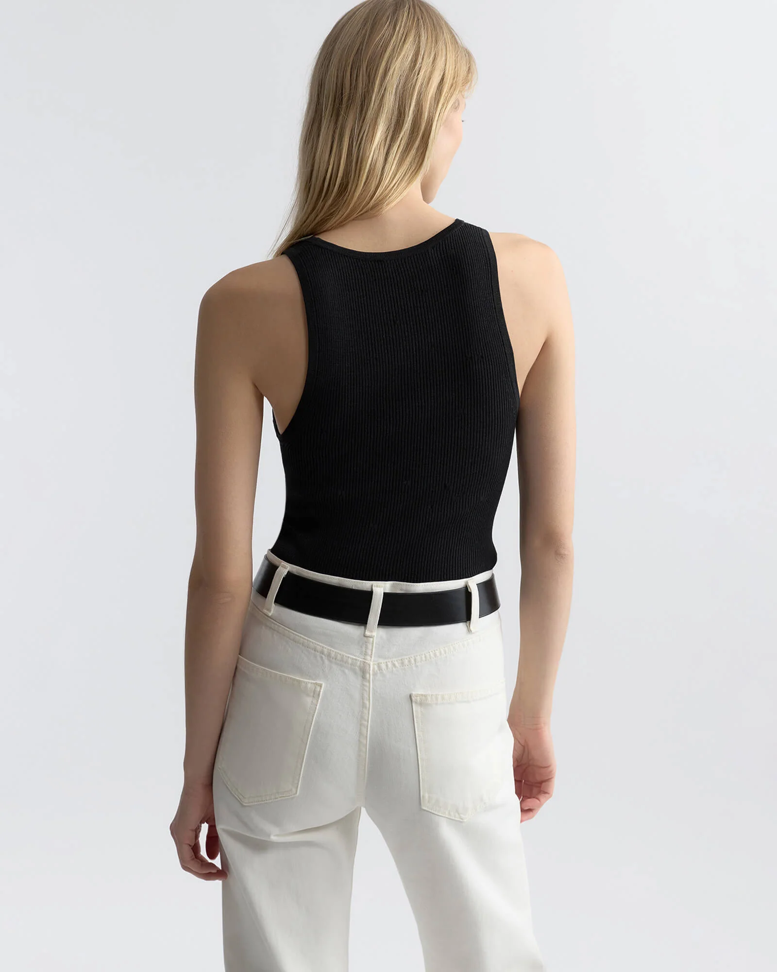 LOTTIE SILK KNIT TANK - Image 9