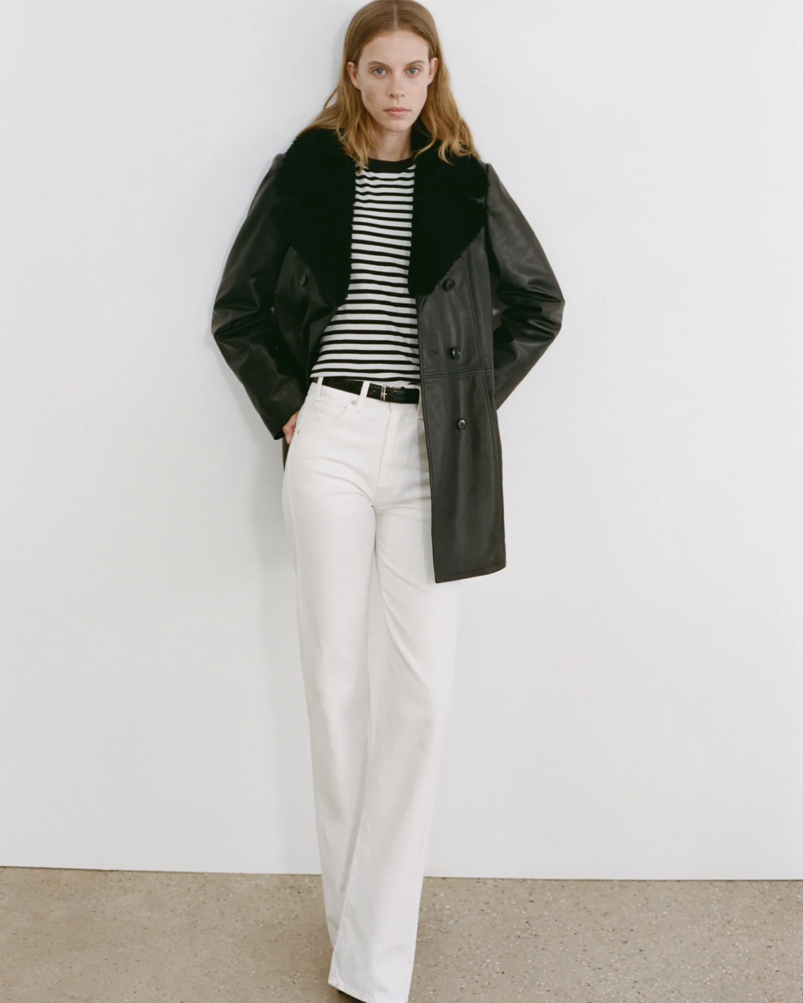 SANURA LEATHER COAT - Image 8